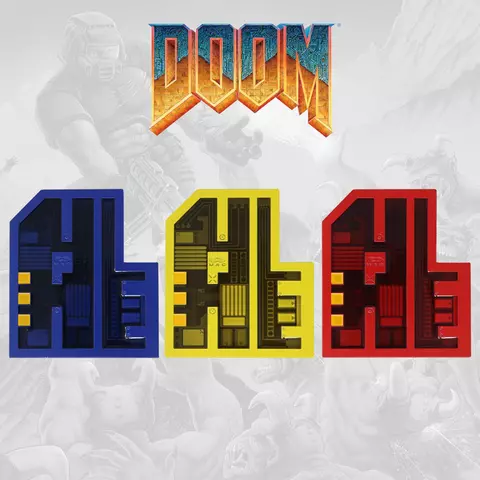 Comprar Réplica Llaves Pixel Doom 30 Aniversario Edición Limitada Limitada