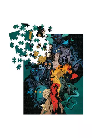 Comprar Hellboy: His Life And Times Puzzle 1000 Piezas Hellboy Figuras