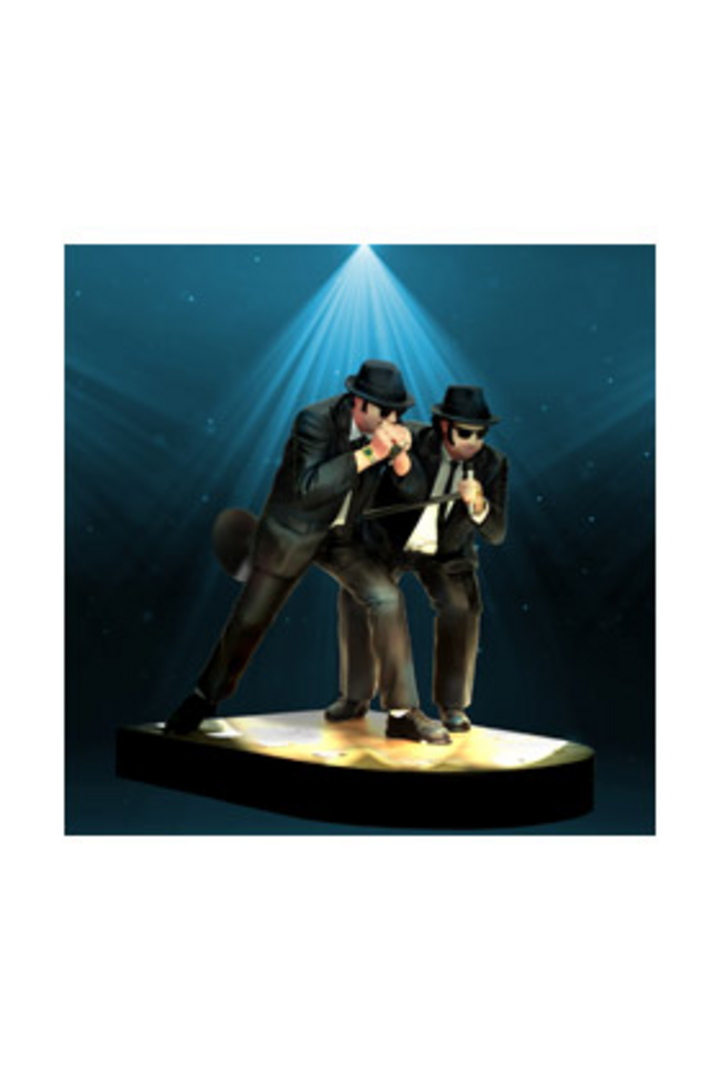 Jake Y Elwood Cantando Figura 18 cm The Blues Brothers