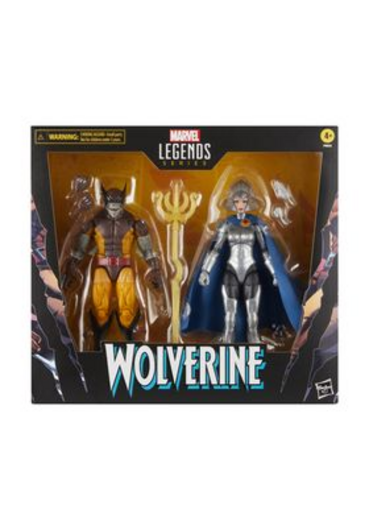 Wolverine Brood Ver. & Lilandra Neramani Pack 2 Fig. 15 cm  X-Men Marvel Legends Series