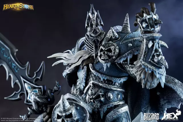 Reservar Estatua The Lich King Hearthstone 1/10 HEX Collectibles Figuras Estándar