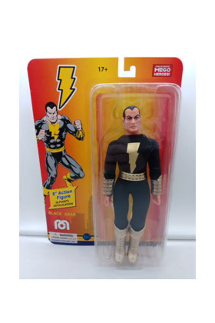 Black Adam Retro Figura 20 cm Dc Comics Mego