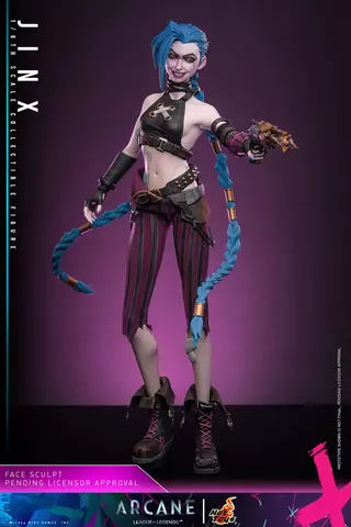 Reservar Figura Jinx Arcane League of Legends 1/6 Hot Toys Figuras Estándar