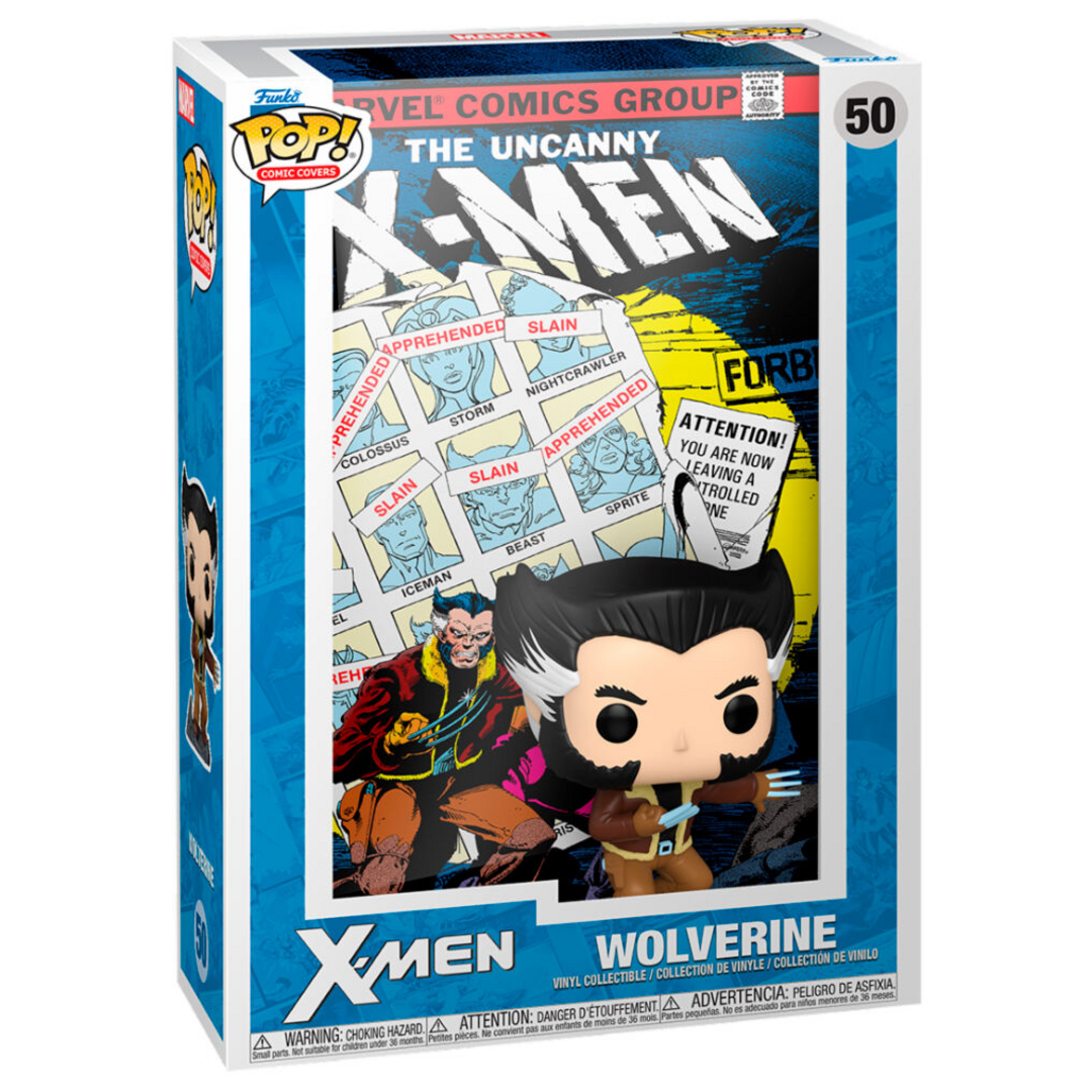Figura pop comic cover marvel x-men wolverine