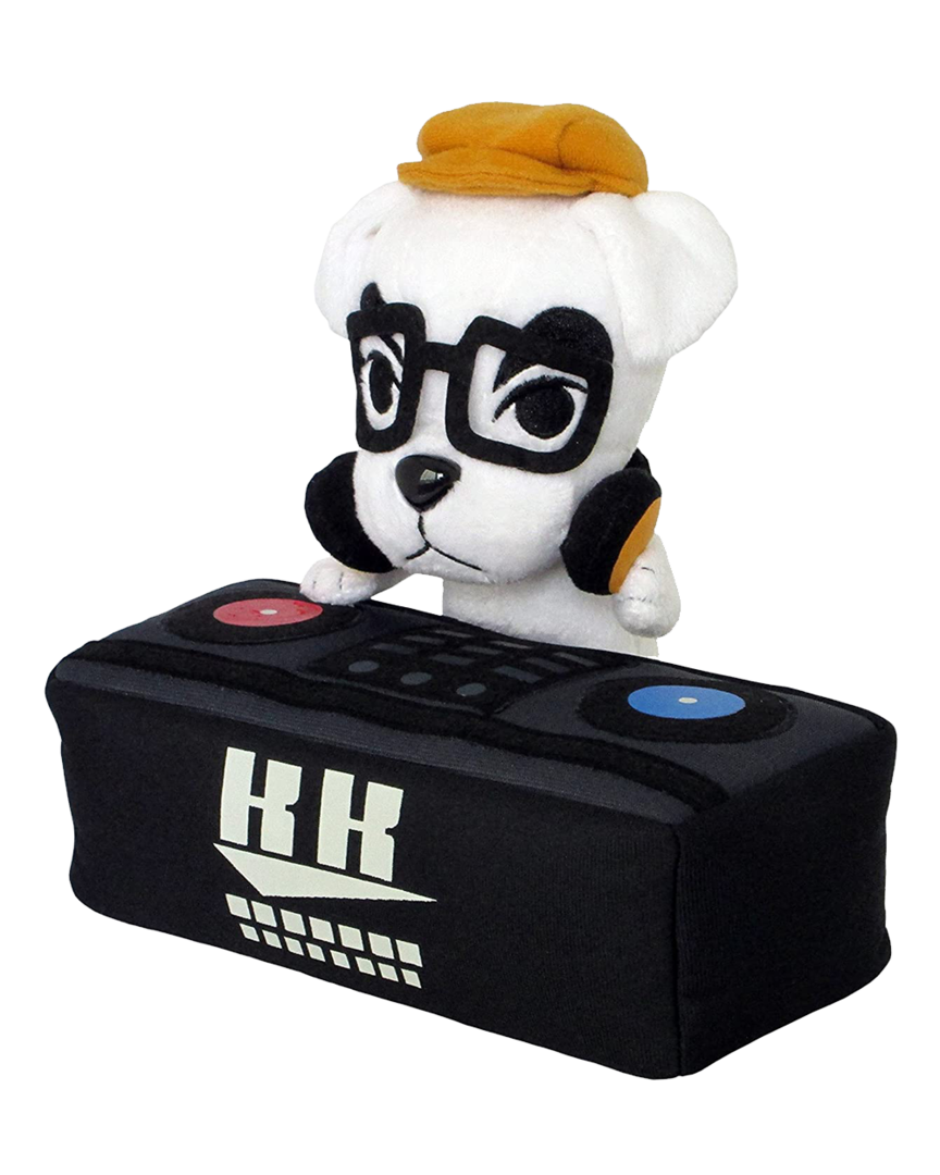 Peluche DJ Keke Animal Crossing 17cm