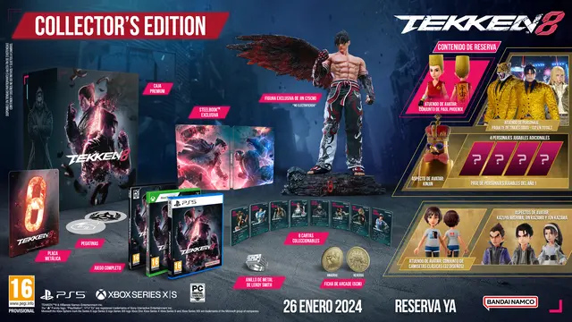 Reservar Tekken 8 Edición Coleccionista PS5 Coleccionista