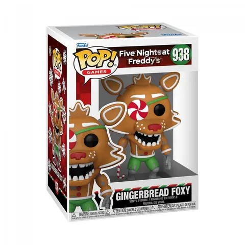Reservar Figura POP! Gingerbread Foxy Five Nights At Freddy´s 9cm Estándar