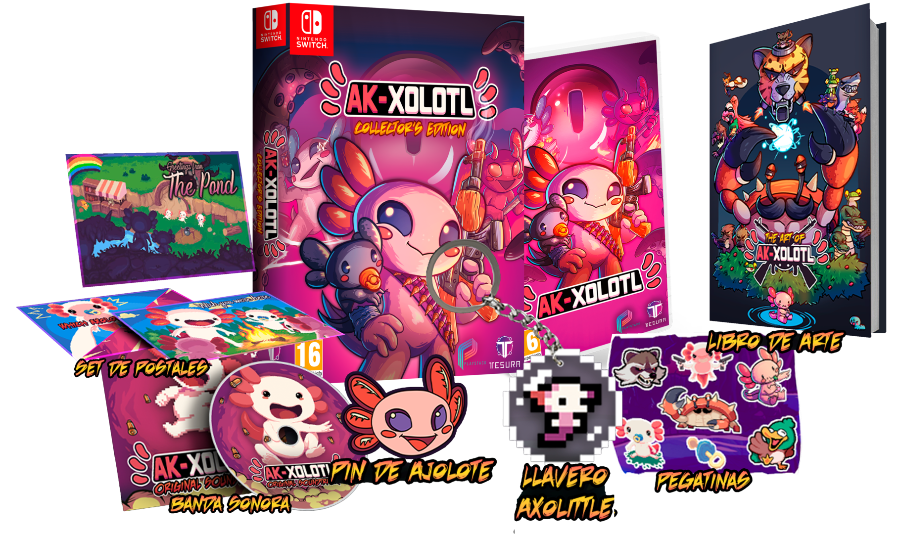 Ak- xolotl edición coleccionista