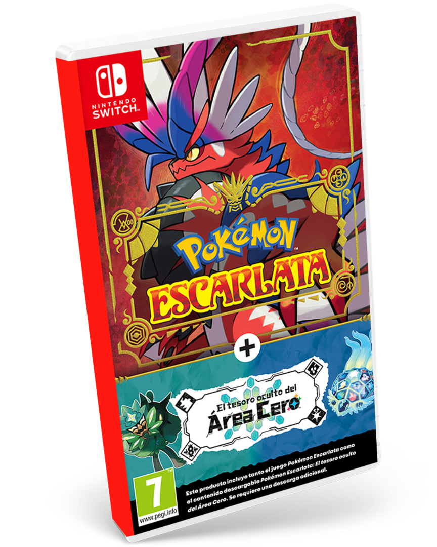 Pokemon scarlet + the hidden treasure of area zero