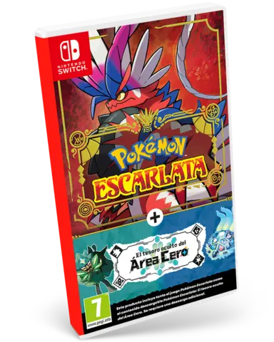 Pokémon Escarlata + Pack de expansión "El tesoro oculto del Área Cero"