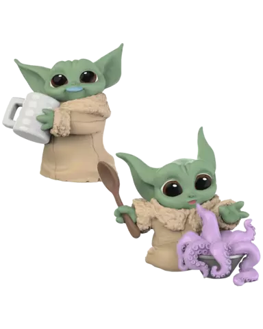 Comprar Pack Figuras Baby Yoda Pulpo & Jarra Star Wars: The Mandalorian Figuras de Videojuegos