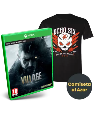 Comprar Resident Evil Village + Camiseta Resident Evil Talla XL al Azar Xbox Series Pack + Camiseta Talla XL