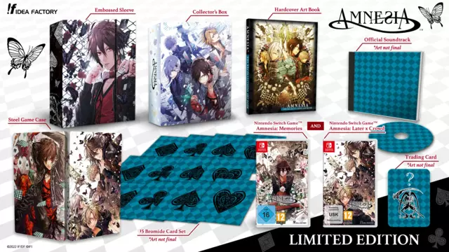 Comprar Amnesia Memories & Amnesia Later X Crowd Pack Doble Edición Limitada Switch Limitada - EU