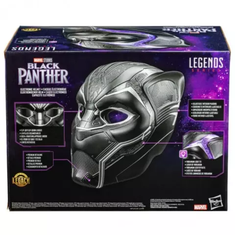 Comprar Casco Electrónico Black Panther Marvel Legends Estándar