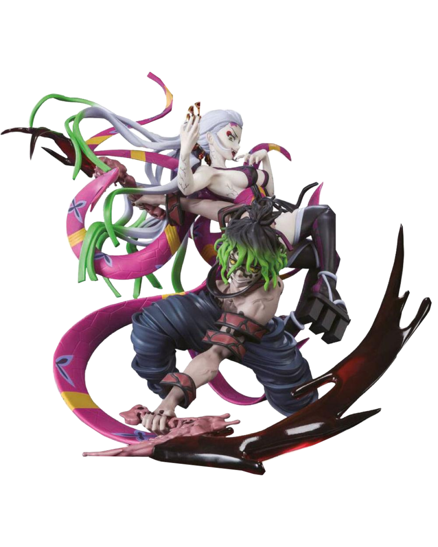 Figura daki & gyutaro demon slayer: kimetsu no yaiba 20 cm