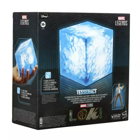 Comprar Figura Loki con el Teseracto Loki Marvel Legends 15 cm Figuras