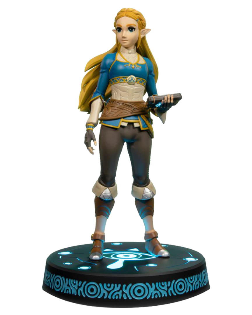 Figura zelda the legend of zelda: breath of the wild edición coleccionista 25cm