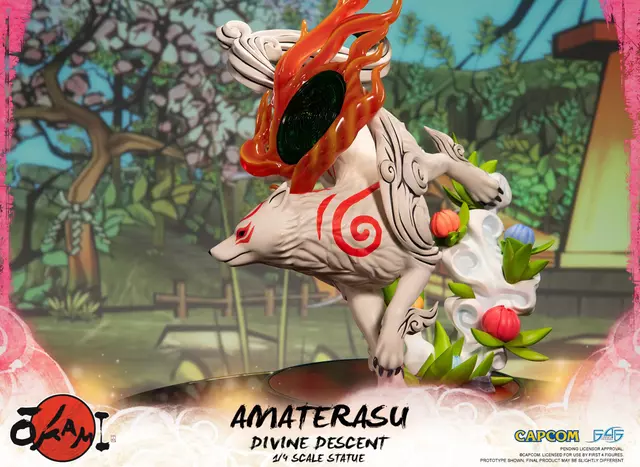 Comprar Figura Amaterasu Divine Descent Okami 44cm Figuras Estándar screen 5