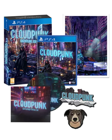 Comprar Cloudpunk Edición Signature PS4 Coleccionista