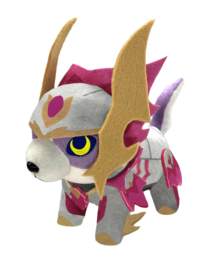 Peluche Palamute Canyne Malzeno Monster Hunter 20 cm