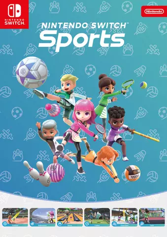 Póster Nintendo Switch Sports Oficial Nintendo