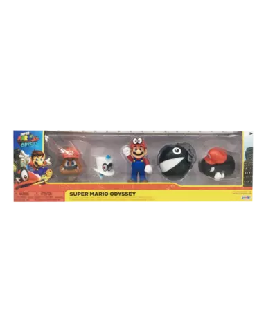 Comprar Pack 5 Figuras Super Mario Odyssey 6 cm Figuras