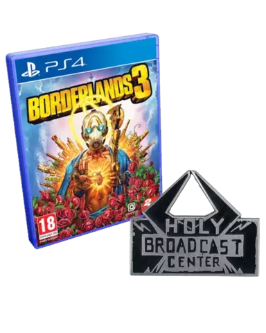 Comprar Borderlands 3 + Pin Metálico "Holy Broadcast Center" PS4 Pack Pin "Holy Broadcast Center" - Import UE