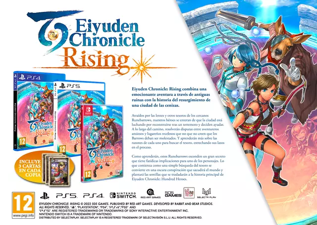 Comprar Eiyuden Chronicle: Rising Switch Estándar