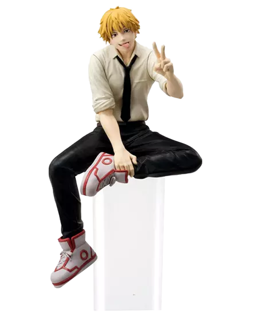 Figura denji perching chainsaw man 14 cm