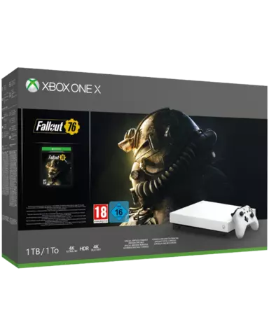 Comprar Xbox One X Blanca + Fallout 76 Xbox One