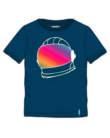 Camiseta Fornite Helmet Blue - Talla XL