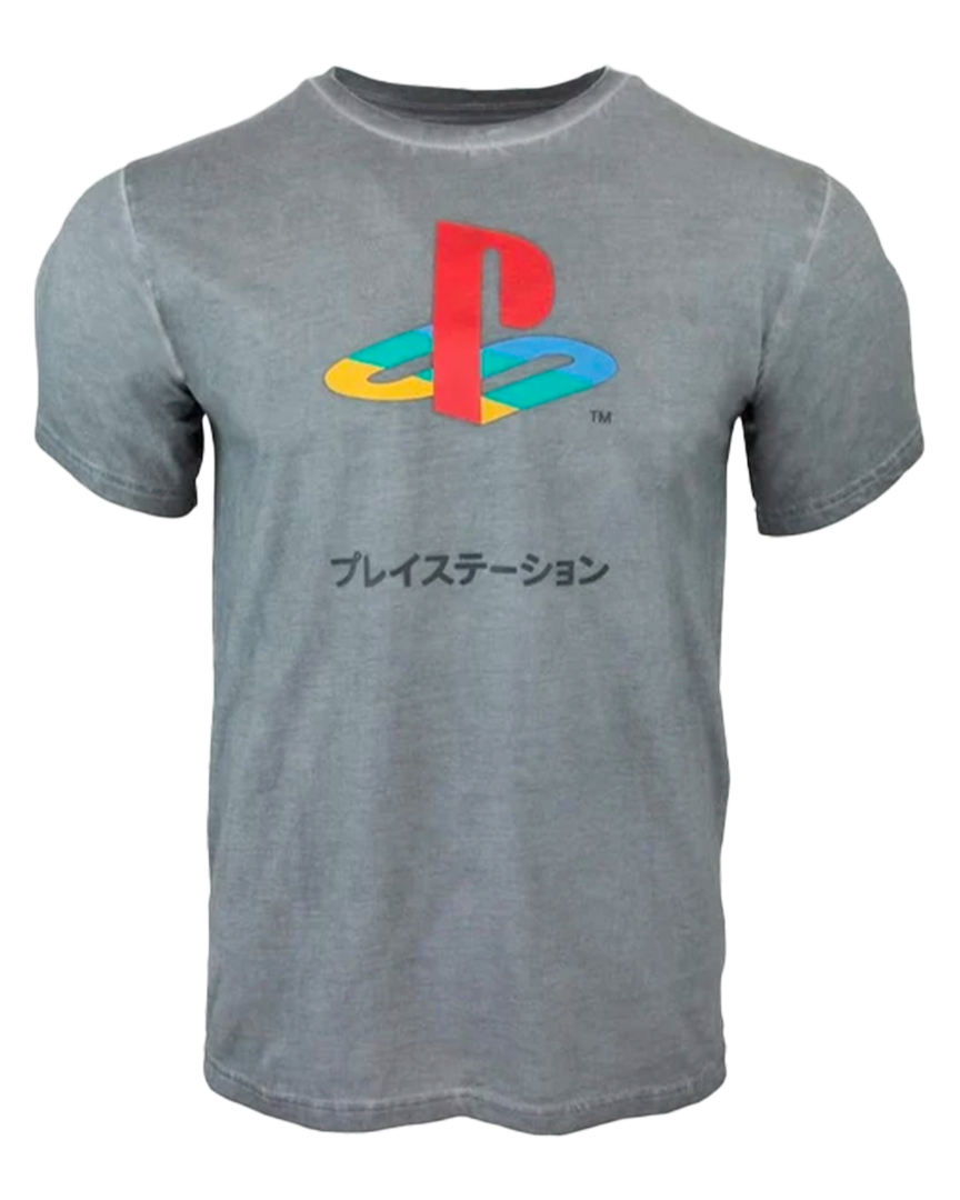 Camiseta Playstation Gris - Talla XL