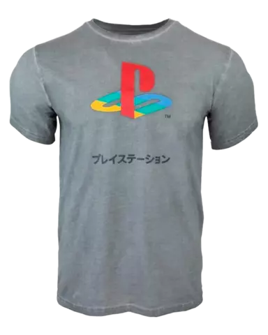 Camiseta Playstation Gris - Talla M