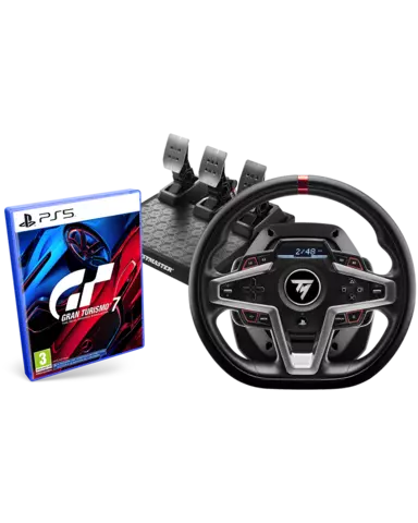 Comprar Gran Turismo 7 + Volante T248 Thrustmaster PS5 Pack Black Series