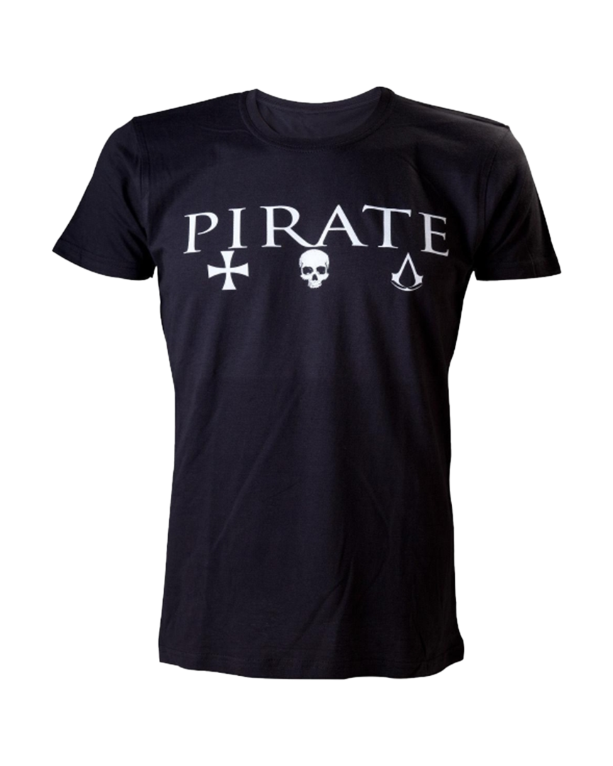 Camiseta Negra Pirate Assassin's Creed IV Talla M