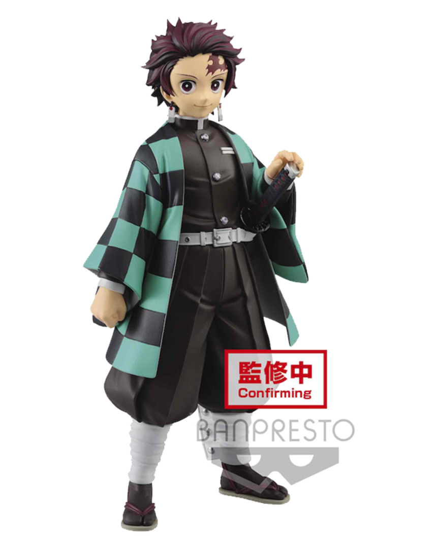 Figura tanjiro kamado demon slayer: kimetsu no yaiba 24 cm
