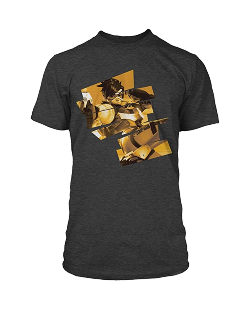 Camiseta mujer gris overwatch cheer's love talla xl