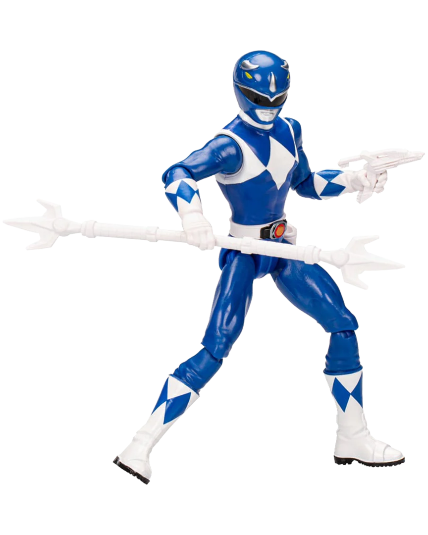 Figura Power Ranger Azul Power Rangers 15 cm
