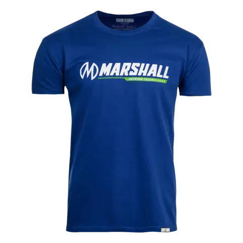 Camiseta azul marino Marshall Saints Row Talla XXL