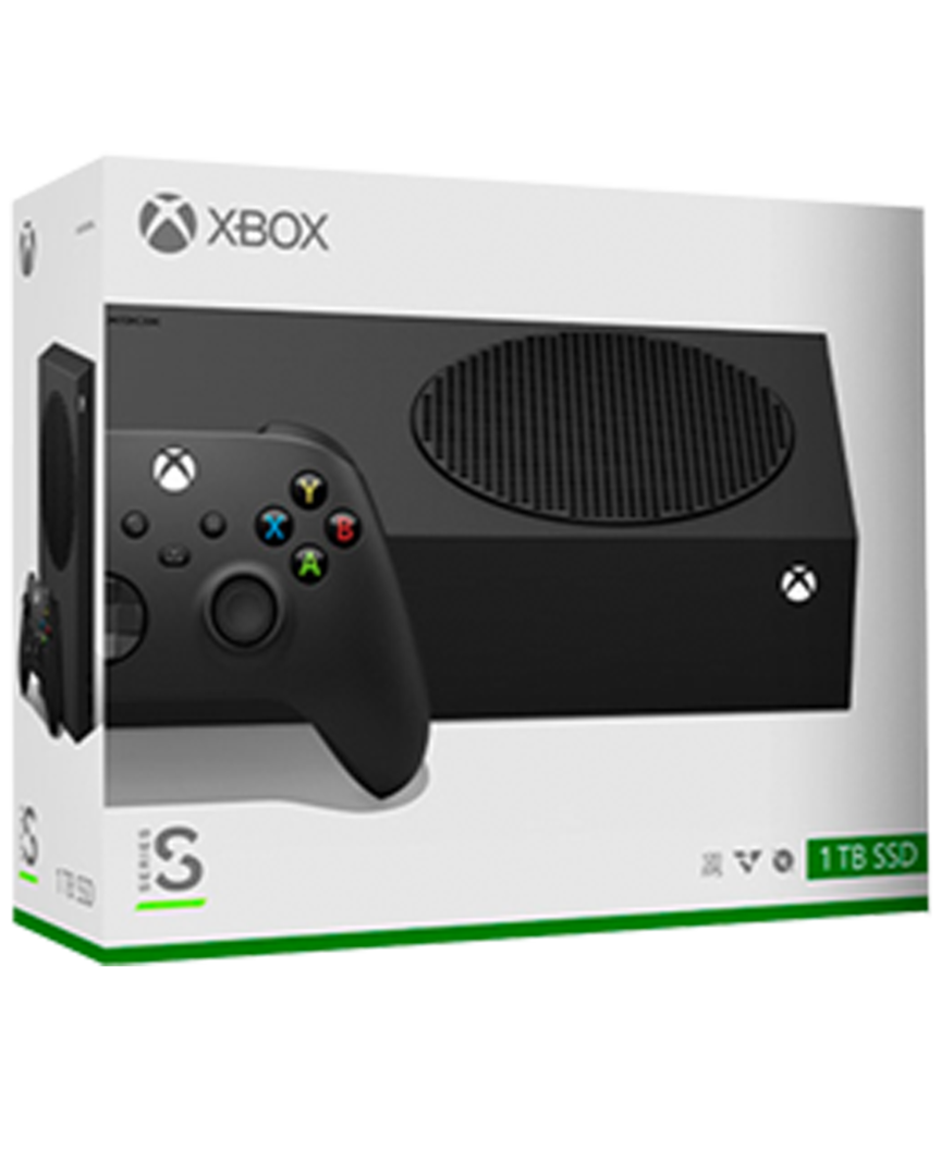 Xbox series s black 1tb ssd