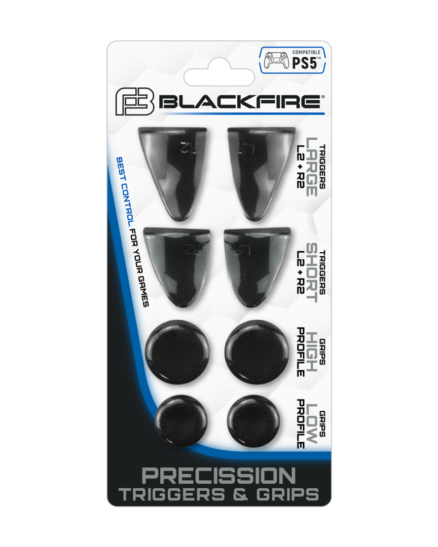 Kit de Precisión Triggers + Grips 8 en 1 Blackfire