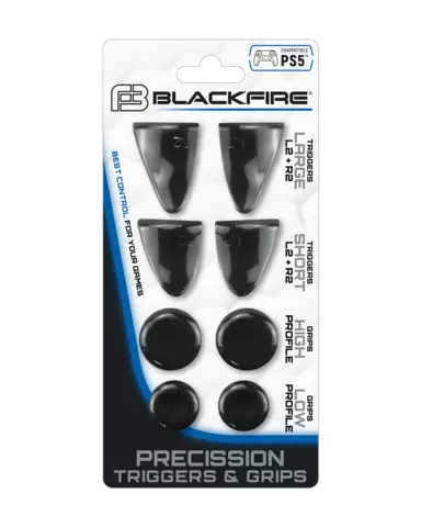 Comprar Kit de Precisión Triggers + Grips 8 en 1 Blackfire PS5