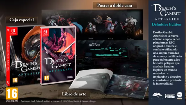Comprar Death's Gambit Afterlife Edición Definitiva Switch Limitada