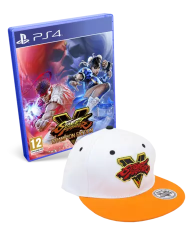 Comprar Street Fighter V Edición Champion + Gorra Street Fighter V PS4 Pack merchandising