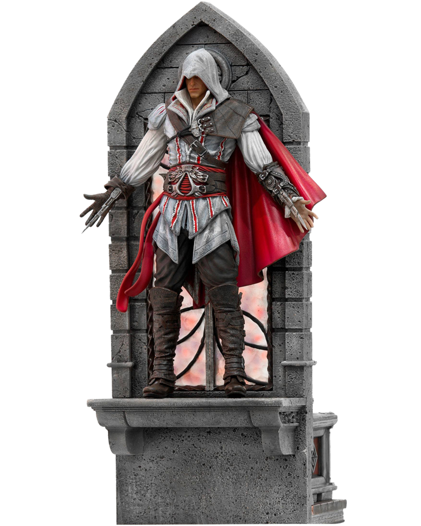 Figura ezio auditore deluxe assassin's creed ii escala 1:10