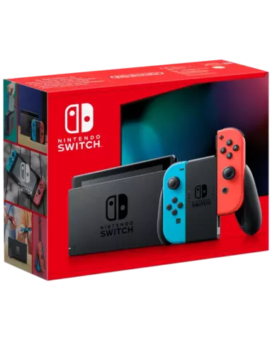 Nintendo Switch JoyCon Neón Azul/Rojo