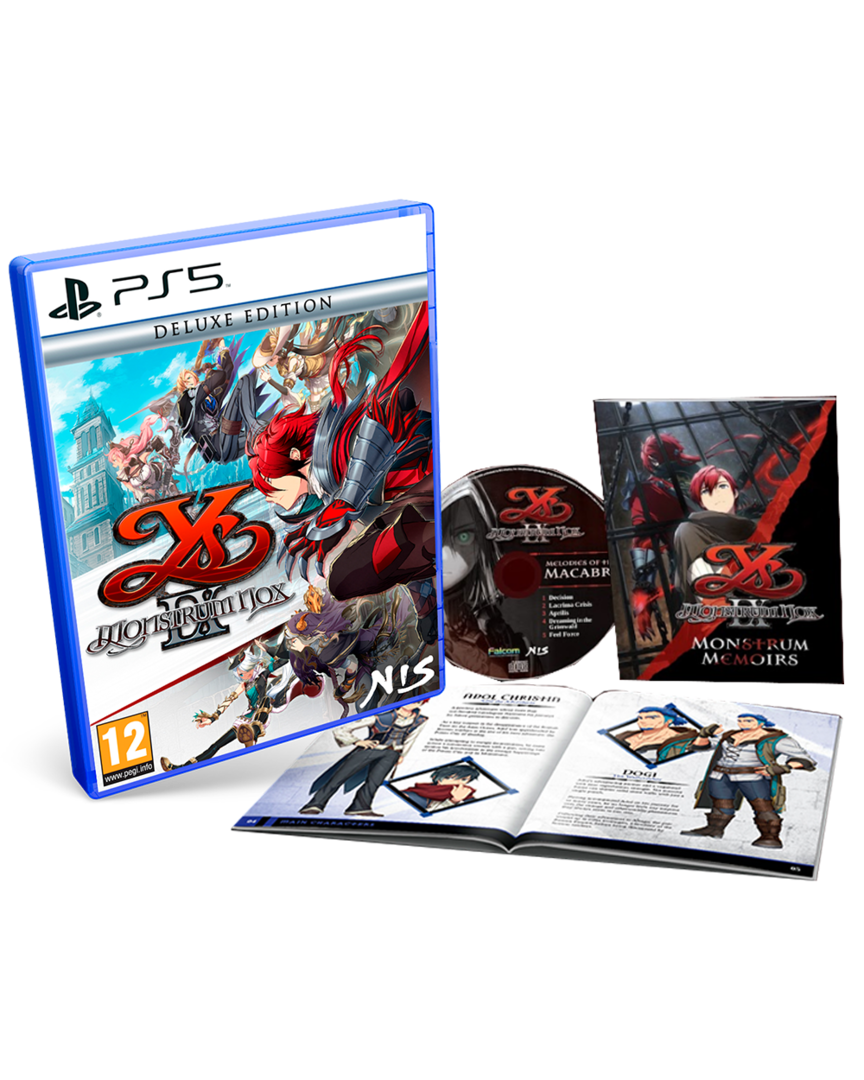 Ys ix: monstrum nox edición deluxe