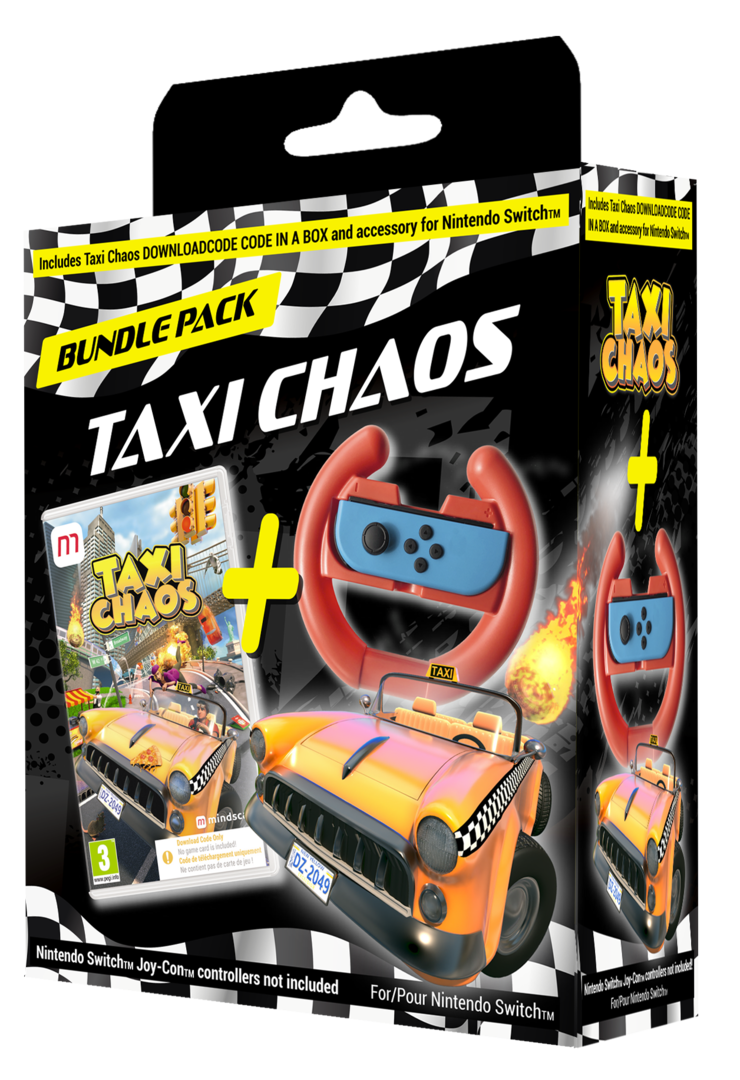Taxi chaos pack racing wheel