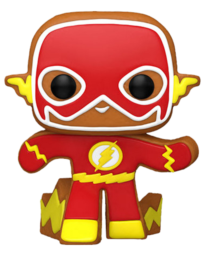 Funko Pop! Heroes: DC Holiday - The Flash - Galleta de Jengibre - DC Comics - Figura de Vinilo Coleccionable - Idea de Regalo- Mercancia Oficial - Juguetes para Niños y Adultos