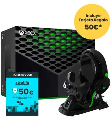 Comprar Xbox Series X + Ultimate Gaming Station + Tarjeta Regalo Gold 50€ Xbox Series